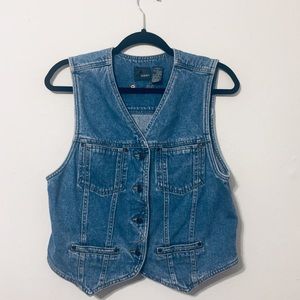 LizWear Petite Jean Vest